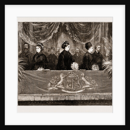 Her Majesty's Visit To The Royal Albert Hall, London by Anonymous