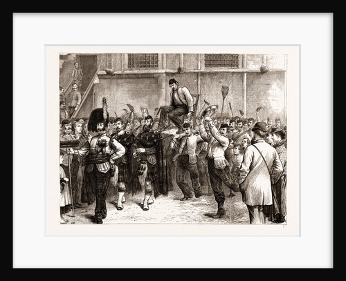 A Highland Soldier's Wedding At Stirling Castle: Chairing The Bridegroom by Anonymous