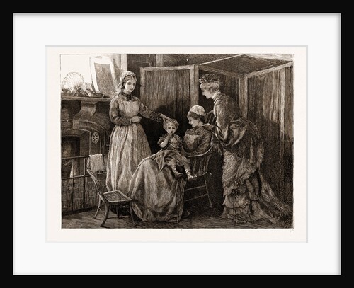 The Queen's Visit To The East End: recovering: At The London Hospital, UK by Anonymous