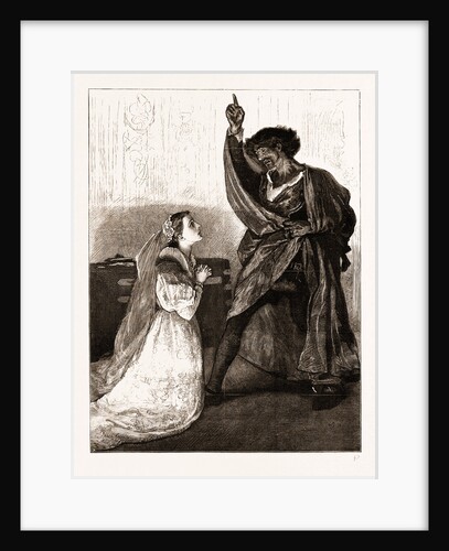 Mr. Irving And Miss Isabel Bateman In othello At The Lyceum Theatre, London by Anonymous