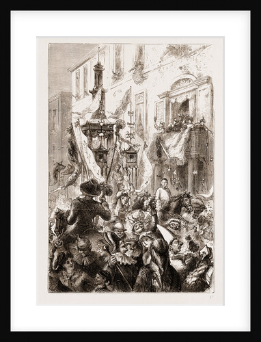 The Carnival At Rome by Anonymous