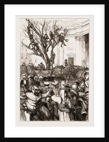 The Carnival At Rome, Italy by Anonymous