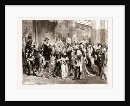 The Fancy Ball At Dublin Castle, 1876 by Anonymous