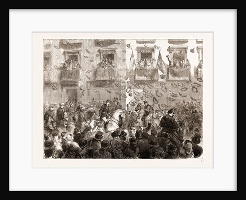 The End Of The Carlist War: Reception Of King Alfonso In Madrid, Spain by Anonymous