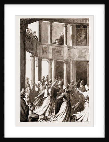 The Eastern Question: Dancing Dervishes, At Constantinople by Anonymous