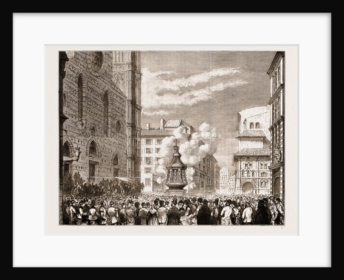 Eastertide Ceremonies: lo Scoppio Del Carro At Florence by Anonymous