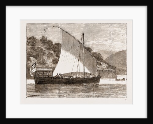 The White Ensign On Lake Tanganyika, Africa by Anonymous