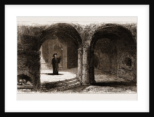 The Prince Of Wales At Malta, 1876: 2. Chapel In The Catacombs Of Citta Vecchia by Anonymous