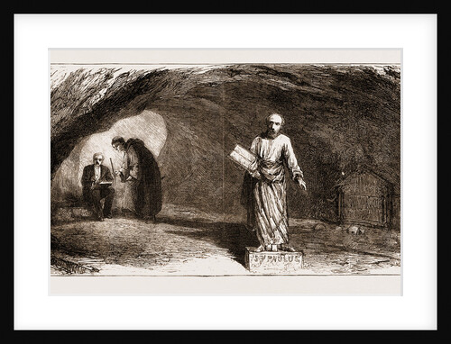 The Prince Of Wales At Malta, 1876: 3. The Grotto Of St. Paul by Anonymous