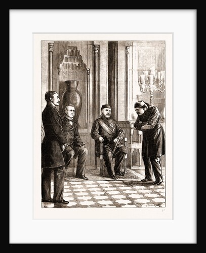 The Eastern Question: An Ambassadorial Audience With The Sultan, Istanbul by Anonymous