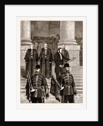 Empress Of India: Proclamation Of The Queen's New Title At The Royal Exchange, 1876 by Anonymous