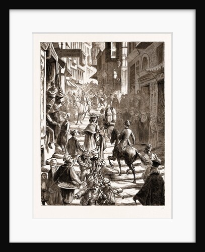 The Eastern Question: The Grande Rue De Pera, Constantinople by Anonymous