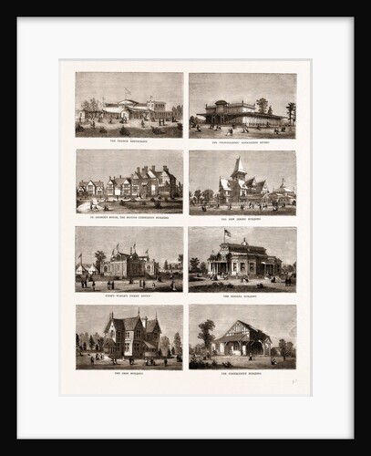 The American Centennial Exhibition: Buildings In The Grounds Of Fairmount Park, Philadelphia by Anonymous