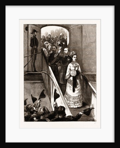 Reception Of The Prince Of Wales At Portsmouth, UK by Anonymous