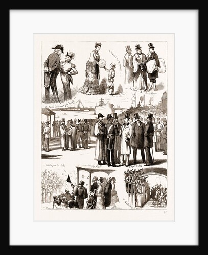 Reception Of The Prince Of Wales At Portsmouth, UK by Anonymous