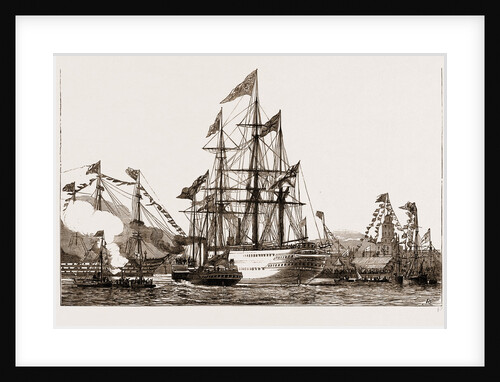 Reception Of The Prince Of Wales At Portsmouth, UK by Anonymous