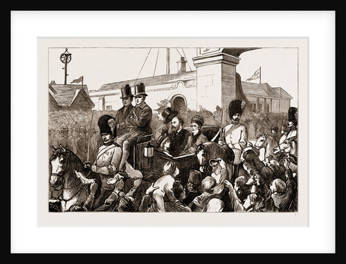Reception Of The Prince Of Wales At Portsmouth, UK by Anonymous