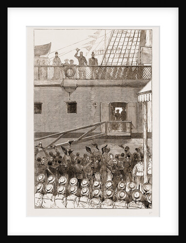 Reception Of The Prince Of Wales At Portsmouth, UK by Anonymous