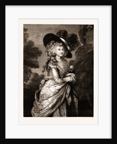 Georgiana, Duchess Of Devonshire: The Gainsborough Portrait by Anonymous
