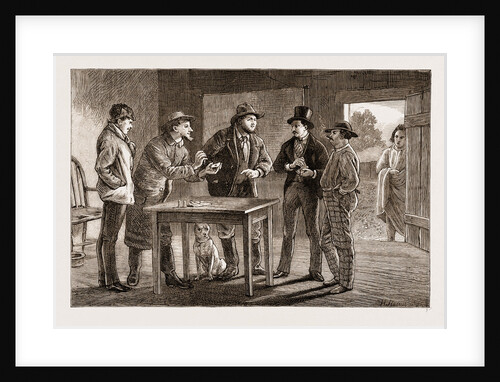 Three Card Monte Sharps, California by Anonymous