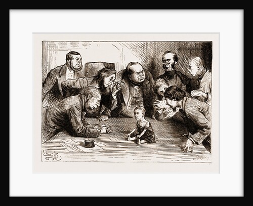 The Board Of Guardians Took A Good Look At Ginx's Baby, 1876 by Anonymous