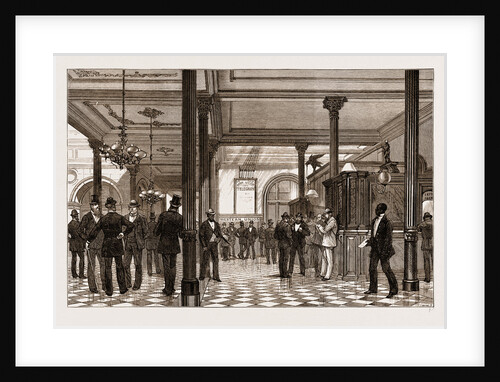 The American Centennial Exhibition: Hotel Life At Philadelphia: The Inquiry Office, US by Anonymous
