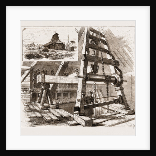The Proposed Channel Tunnel, 1876: The Works At Sangatte by Anonymous