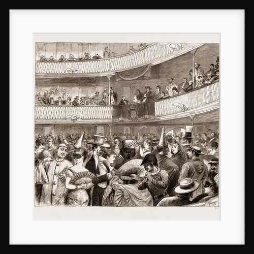 The Carnival Bal-masque In The Tacon Theatre, Havana by Anonymous