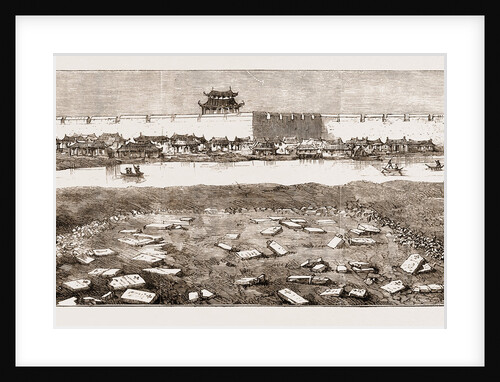 Remains Of The British Military Cemetery At Tientsin, Peiho River by Anonymous