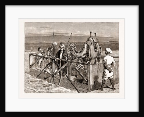 Ferry At Kantara, On The Suez Canal by Anonymous