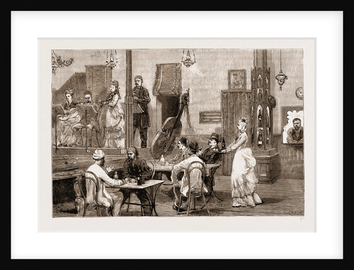 A cafe Chantant At Ismailia, Pakistan by Anonymous