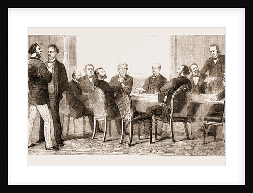 Leon Michel Gambetta's First Cabinet Council, A Meeting Of The Government Of National Defence by Anonymous
