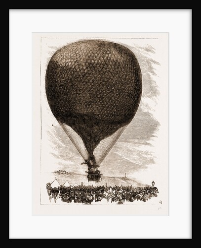 M. Gambetta Leaving Paris For The Provinces In A Balloon, Oct. 8 by Anonymous