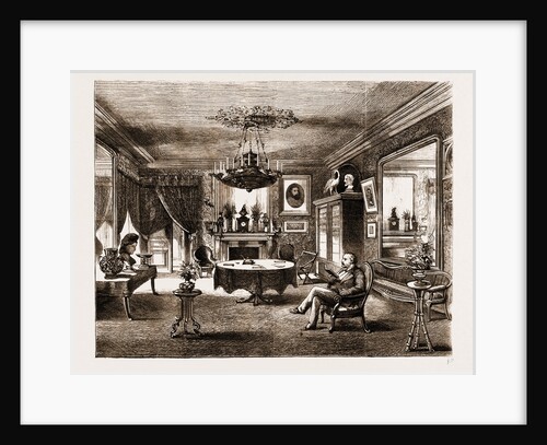 M. Gambetta's Sitting-room In Les Jardies, Ville D'avray by Anonymous