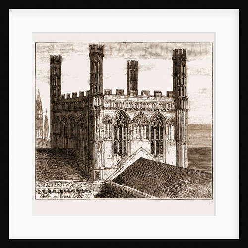 The Unsafe Condition Of Peterborough Cathedral: The Central Tower Now Being Pulled Down by Anonymous