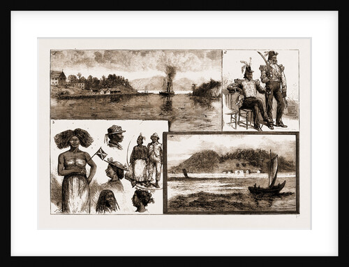 The Madagascar Difficulty, Sketches At Majunga Bay by Anonymous