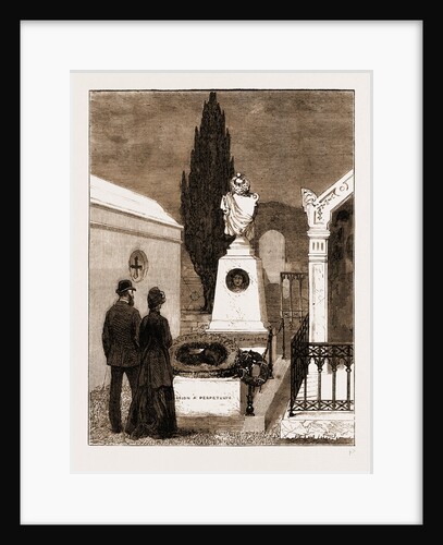 The Tomb Of The Gambetta Family In The Nice Cemetery, France by Anonymous