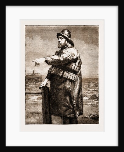 Coxswain Robert Hook (of The Lowestoft Lifeboat samuel Plimsoll), The Saviour Of More Than Two Hundred Lives by Anonymous