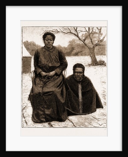The Restoration Of Cetawayo: One Of Cetewayo's Wives And Her Male Attendant, 1883 by Anonymous