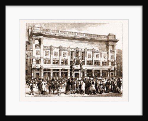 The New Building Of The Institute Of Painters In Water Colours, And The Prince's Hall by Anonymous