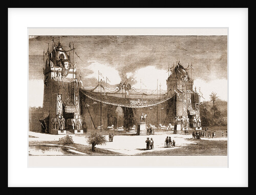 The Building Of The International Colonial Exhibition To Be Opened At Amsterdam Next May, The Netherlands by Anonymous