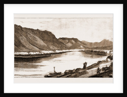 The Village Of Kamloops At The Confluence Of The North And South Thompson Rivers, Canada by Anonymous