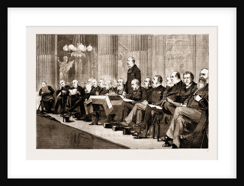 The Proposed Memorial To The Late Archbishop Tait: The Duke Of Albany Addressing The Meeting At The Mansion House by Anonymous