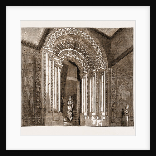 Norman Doorway, Durham University by Anonymous