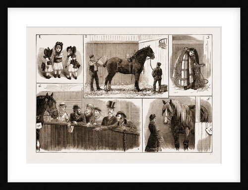 The Cart-horse Show At The Agricultural Hall by Anonymous