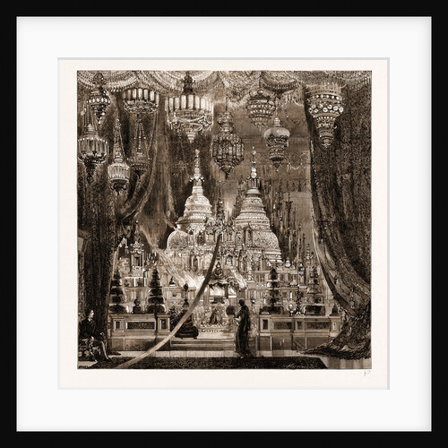 The Late Queen Of Siam And Her Infant Daughter At Bangkok, Siam by Anonymous
