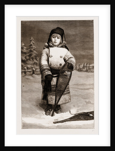 Little Snowshoes, A Canadian Sketch by Anonymous