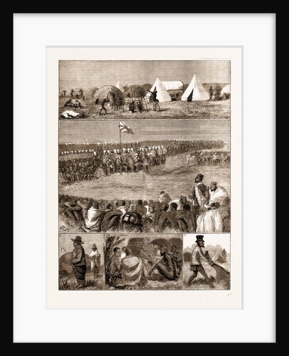 The Restoration Of Cetewayo, The Installation At Intonyanene by Anonymous