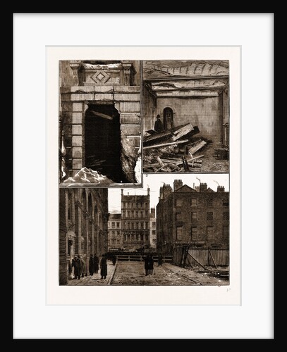 The Explosion At The Office Of The Local Government Board, Whitehall by Anonymous