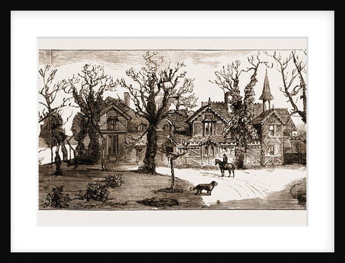 The Attack On Lady Florence Dixie Near Windsor, UK by Anonymous